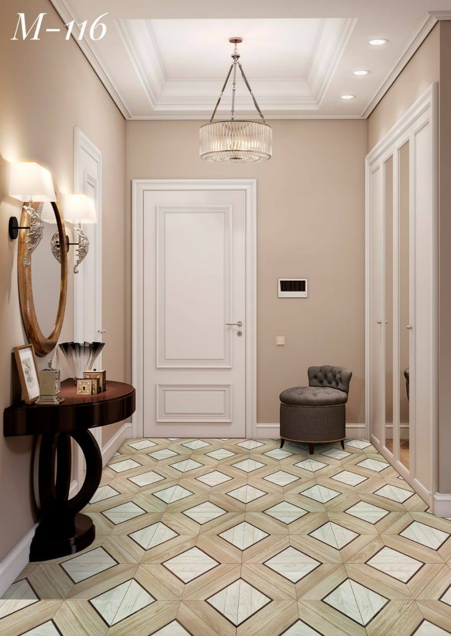 Модульный паркет М-116 Дуб, масло 520х520х15 мм