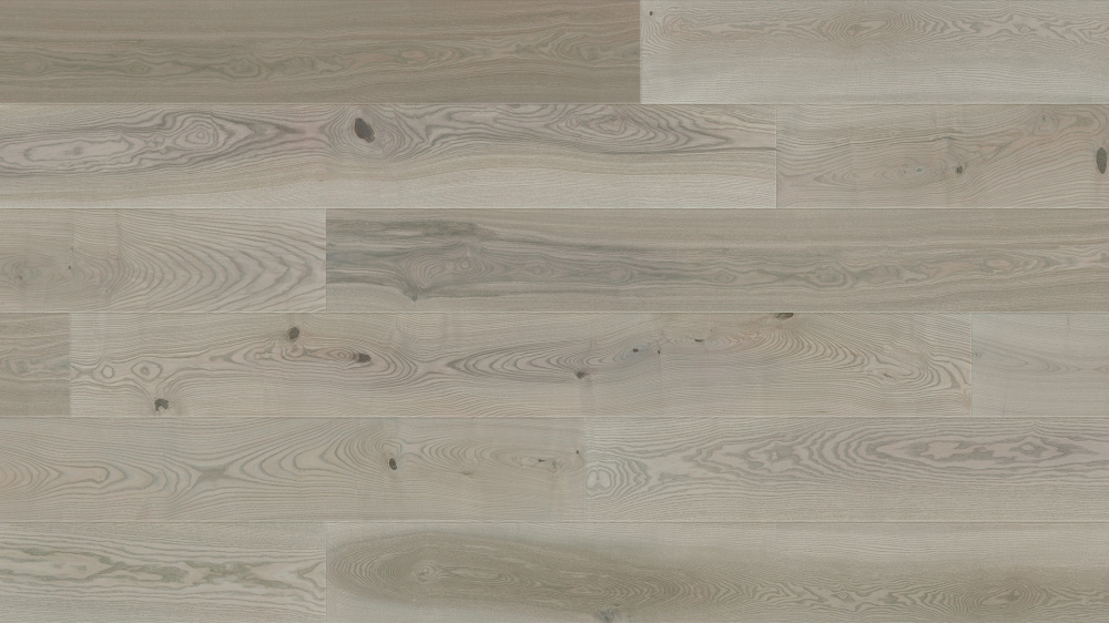 Паркетная доска Barlinek Grande&Вкусы жизни Ясень Meringue Натур матовый лак, браш, фаска 5G 2200х180х14 мм (2,77 м2/упак)