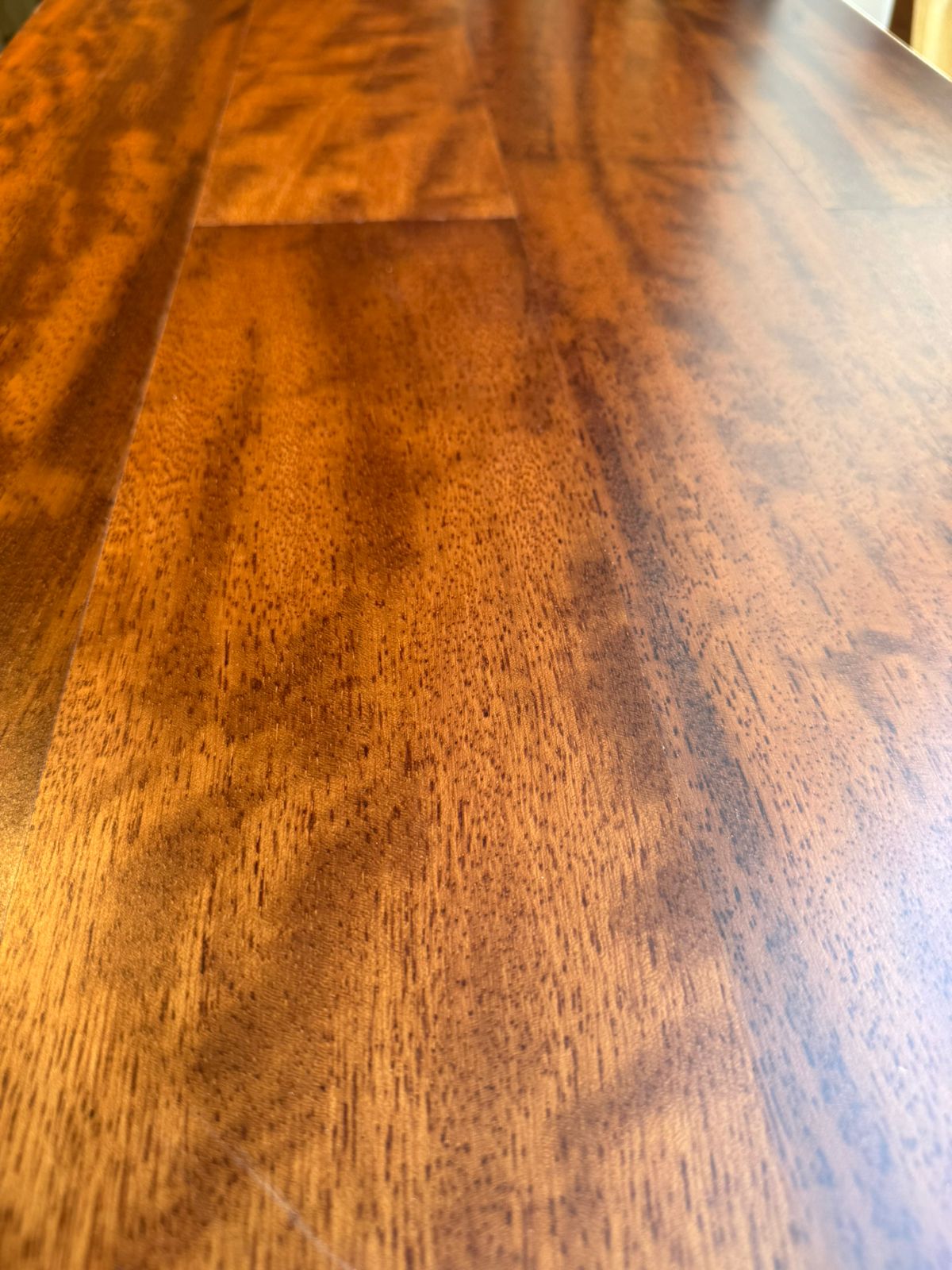 Паркетная доска Parquet Prime Ироко 1-полосный 1200х128х10,5 мм лак, без фаски