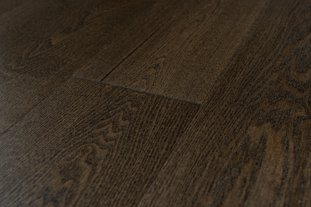 Паркетная доска AmberWood Классика Ясень Бурбон Кантри браш, лак 1860х189х14 мм (2,812 м2/упак)