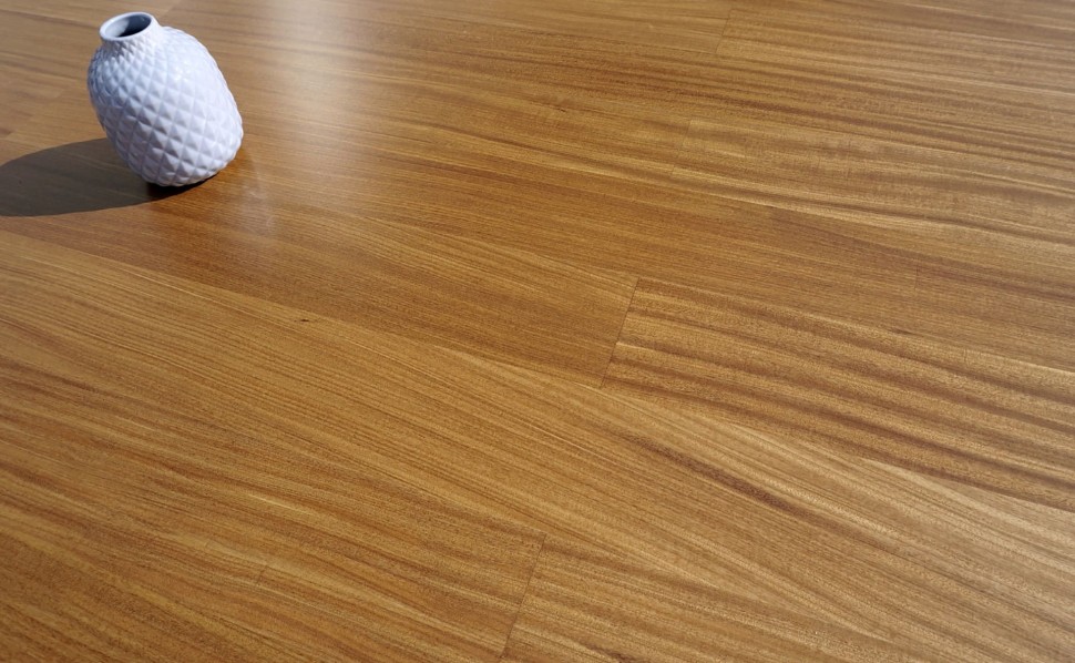 Паркетная доска Parquet Prime Афрормозия 2-х полосная 2400х195х14 мм лак, без фаски