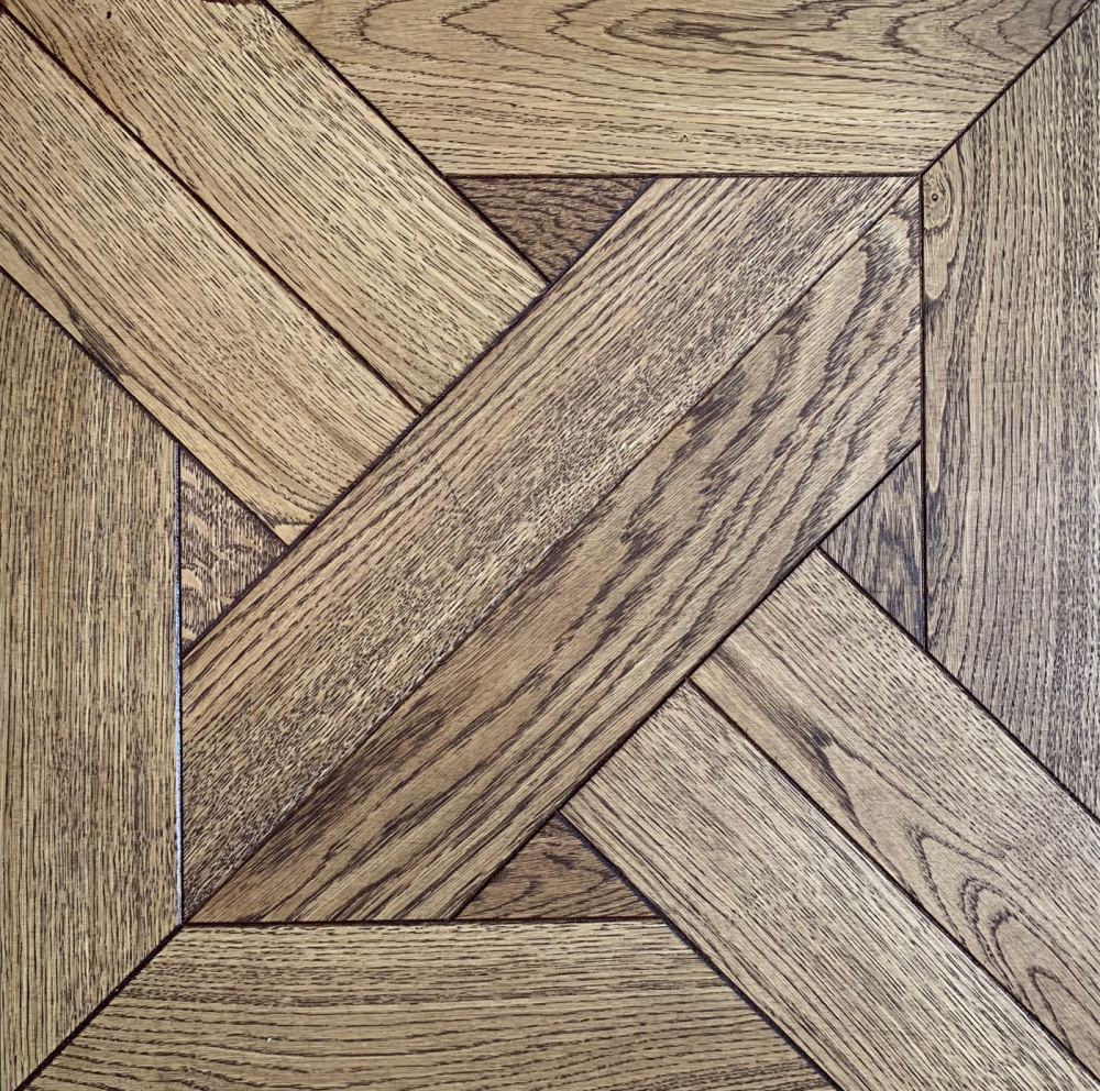 Модульный паркет Дуб Диалог Рустик 447х447х15мм