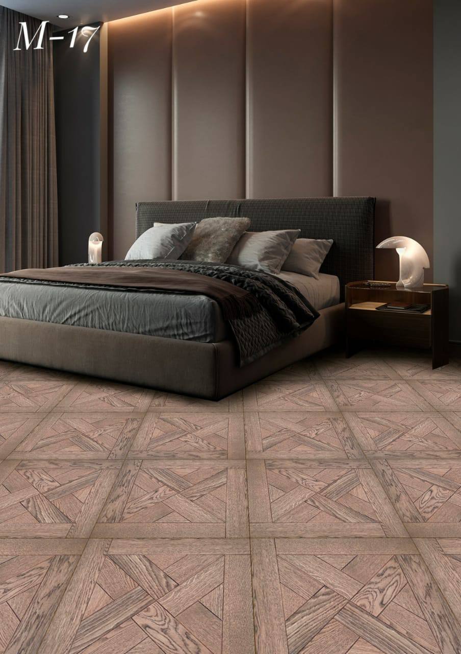 Модульный паркет М-17 Дуб, масло 520х520х15 мм