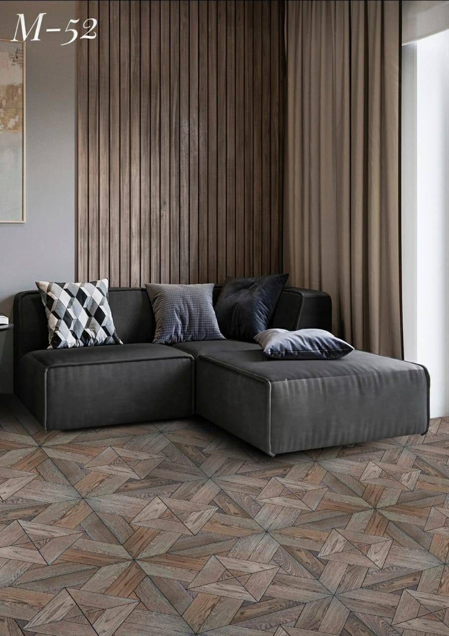 Модульный паркет М-52 Дуб, масло 520х520х15 мм