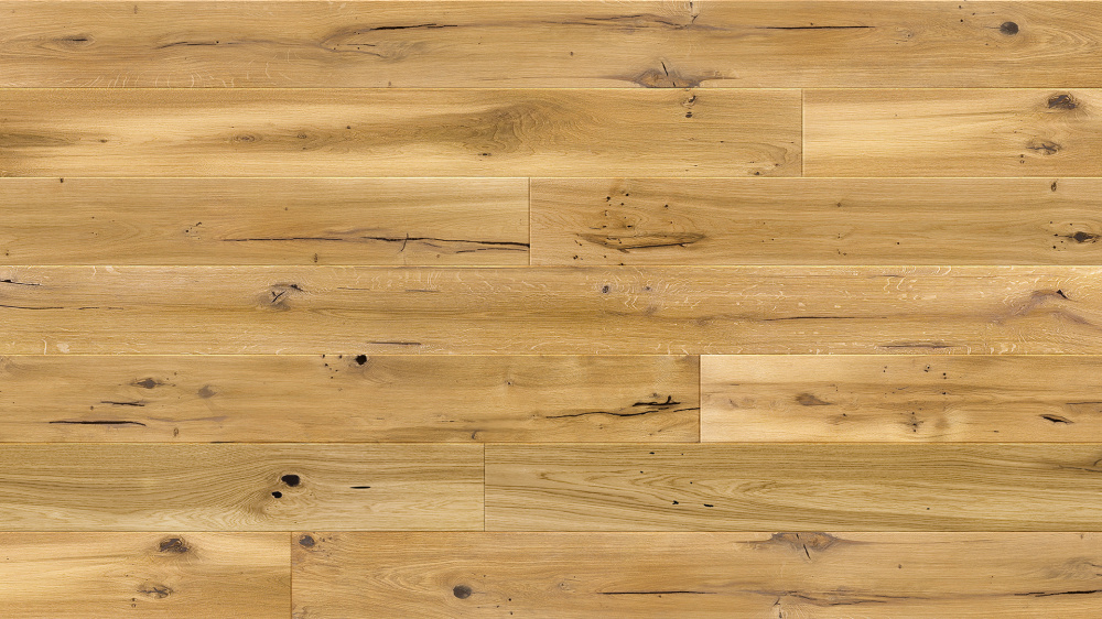 Паркетная доска Barlinek Венгерская елка Дуб Salt масло, браш, микрофаска 725х130х14 мм (0,65 м2/упак)