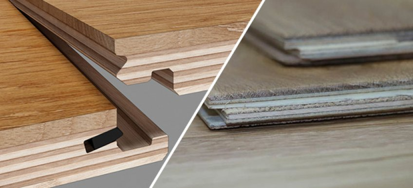 Разные виды напольных покрытий из дерева