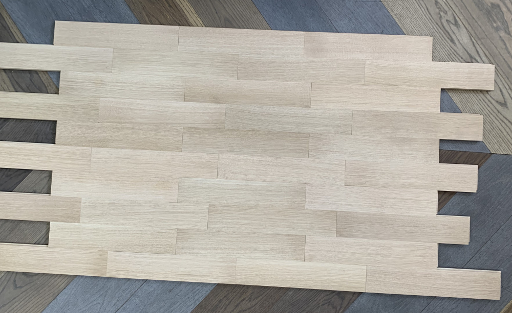 Штучный паркет Старый мастер Дуб Радиал-селект 490х70х15мм