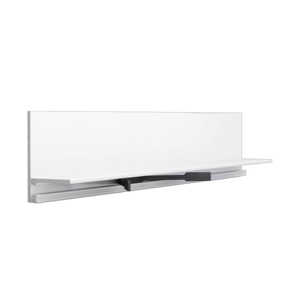 Микроплинтус из алюминия Laconistiq/Лаконистик угловой Белый матовый 16,2х25,8х2700мм