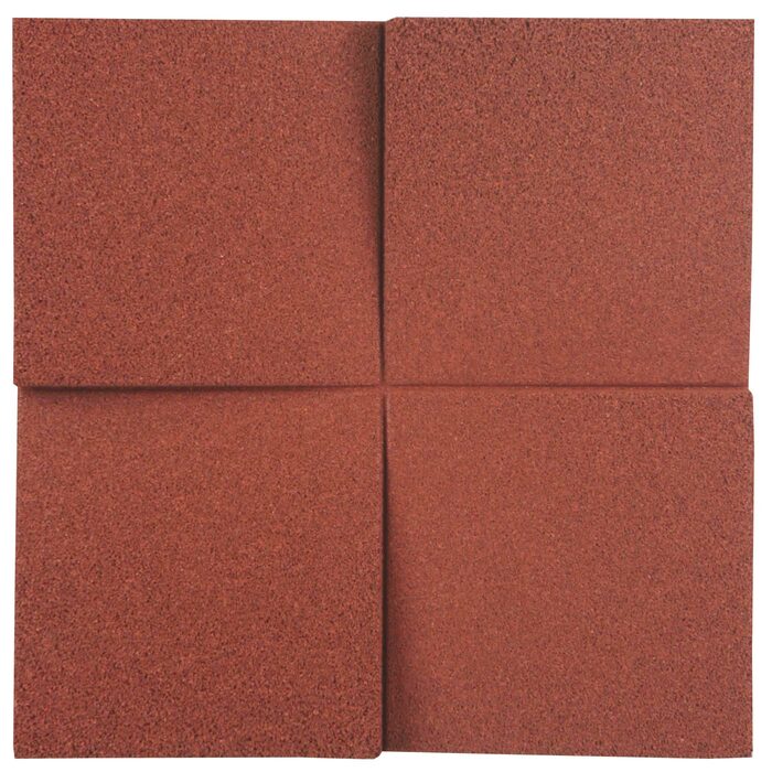 Стеновые панели пробка Cork Stone/Корк Стоун Квадро терракотовый