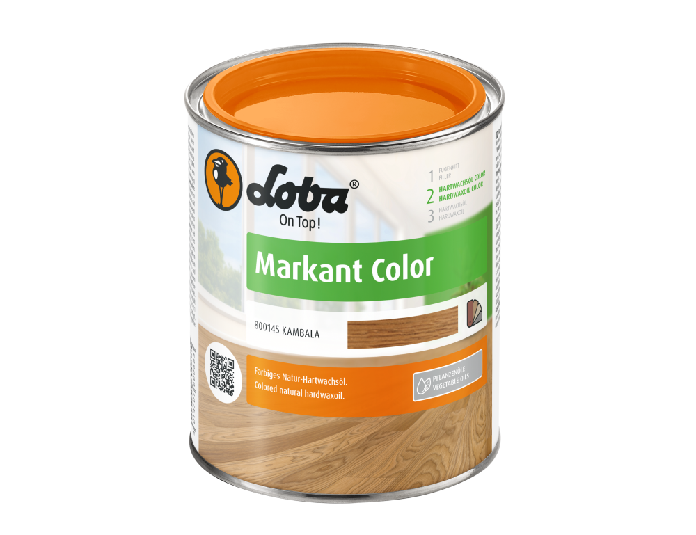 Цветное масло-воск Loba Markant color Цвет: камбала (0,75 л)