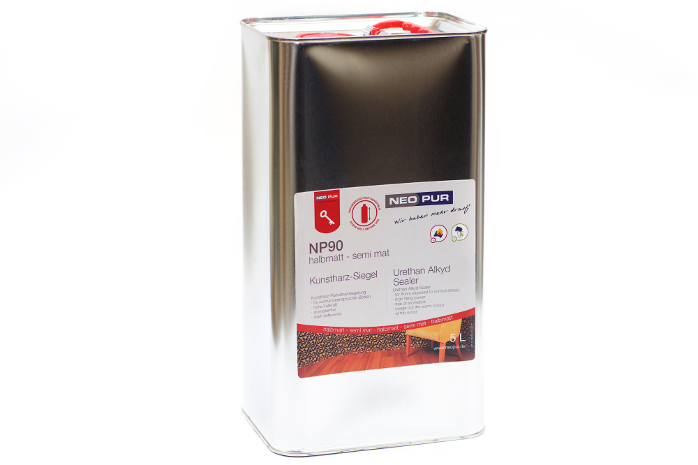 Уретан-алкидный лак для паркета Neopur Urethane Alkyd матовый (10 л)
