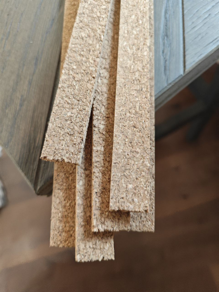 Компенсатор пробковый нешлифованный  мелкое зерно 5х15х910