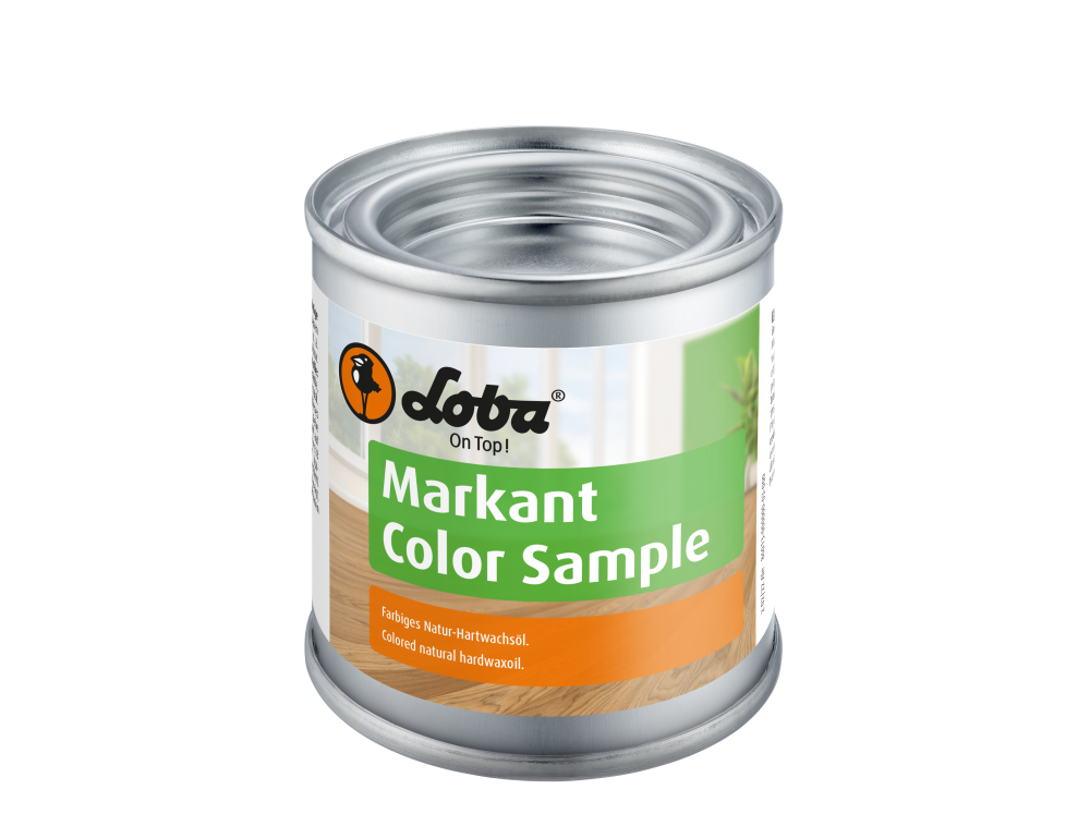 Цветное масло-воск Loba Markant color Цвет: белый (100 мл)