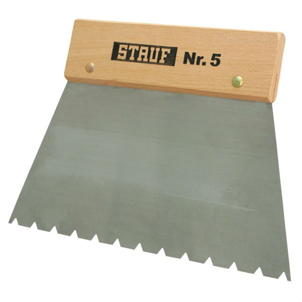 Зубчатый шпатель Stauf №5