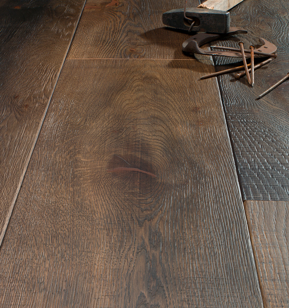 Инженерная доска Bassano Parquet/Бассано Паркет  Коллекция Piallati e segati  Дуб Aronia  2350х242х15/3,6 мм