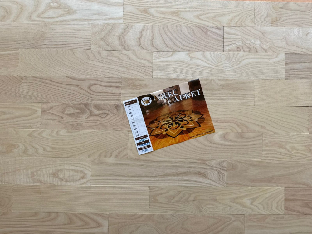 Штучный паркет Алекс Паркет Ясень Селект 210х70х15мм