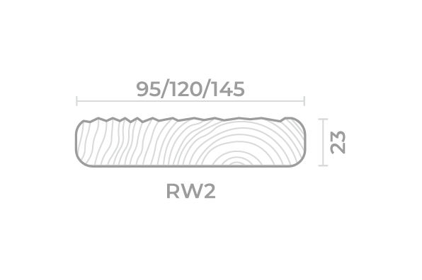 Окрашенная 3D доска Raggy Wood хвоя (сосна\ель) RW2 планкен прямой BURN 20х95\120\145х3000\6000 без отделки