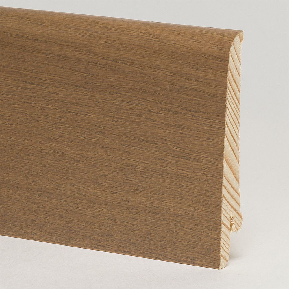 Плинтус шпонированный Pedross/Педрос Дуб плантагенет 80х16х2500мм