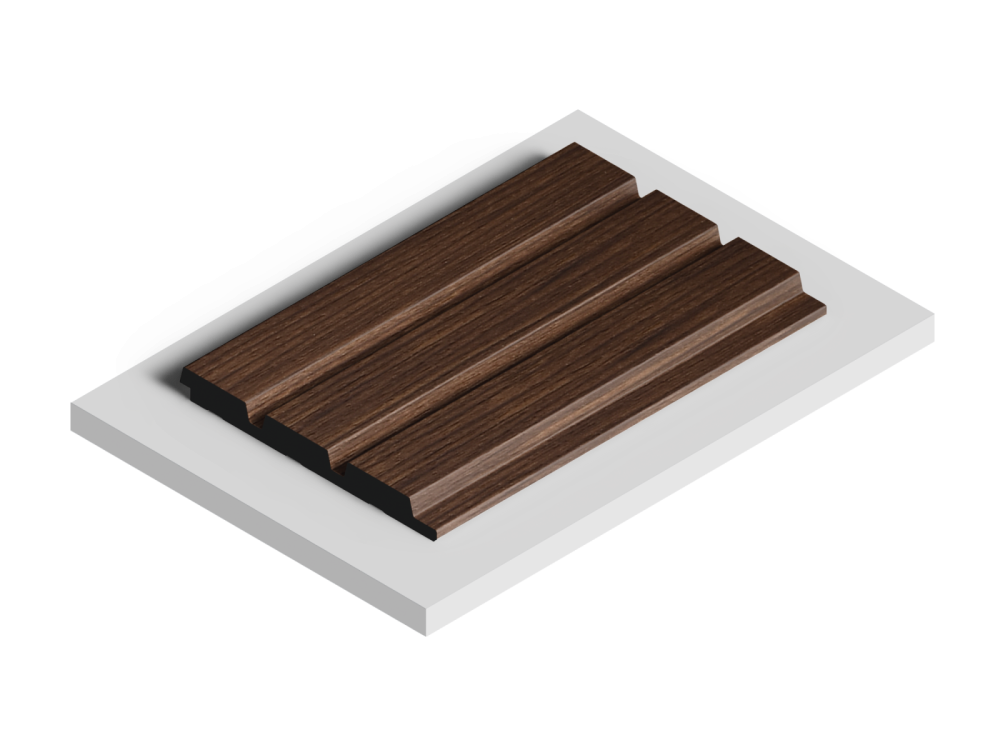 Стеновая панель Hiwood LV124 BR396 2700х120х12 мм