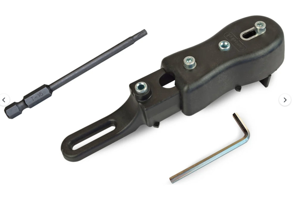 Кондуктор Гвозdeck/Гвоздэк для монтажа Джет 90 для доски + бита T15 65 мм