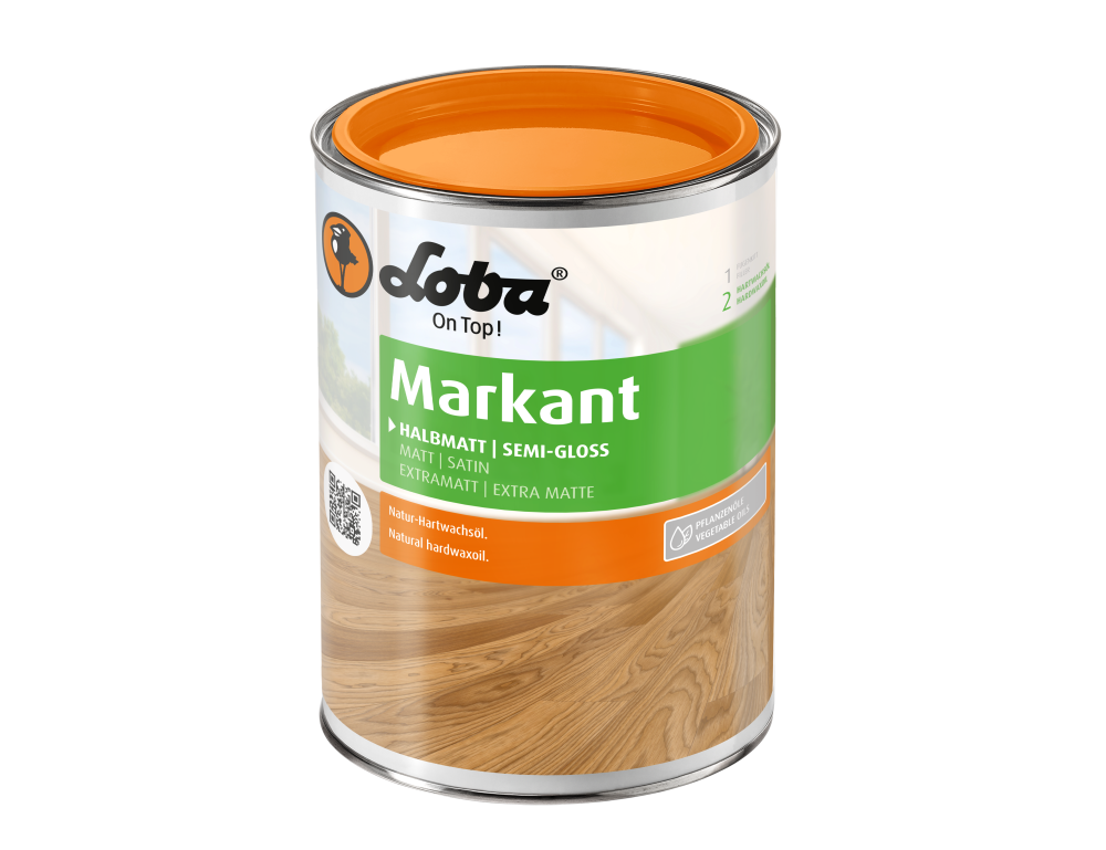 Масло-воск Loba Markant полуматовое (2,5 л)