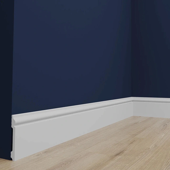 Плинтус полиуретановый Европласт 6.53.108 2000х120х14 мм