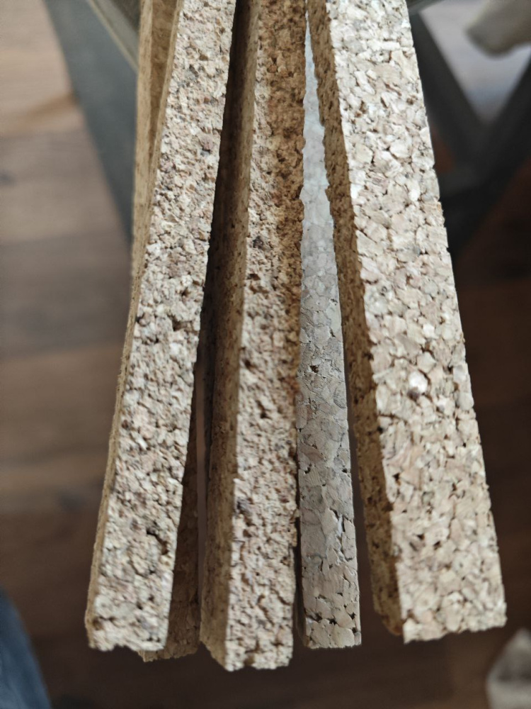 Компенсатор пробковый  шлифованный  крупное зерно 10х15х910