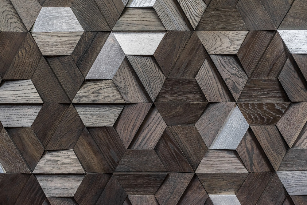 Стеновая панель Tarsi/Тарси Магна Эбен 365х417 мм Дуб/брашированный/масло