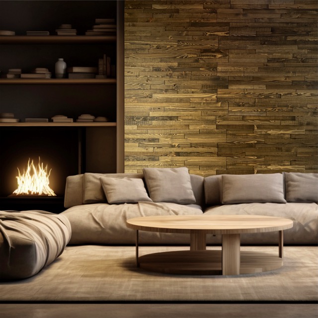 Двухслойная стеновая панель ArtBarnWood/АртВарнВуд TriPL/ПЛe