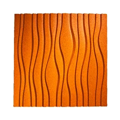 Стеновые панели пробка Cork Stone/Корк Стоун Дюна оранжевый