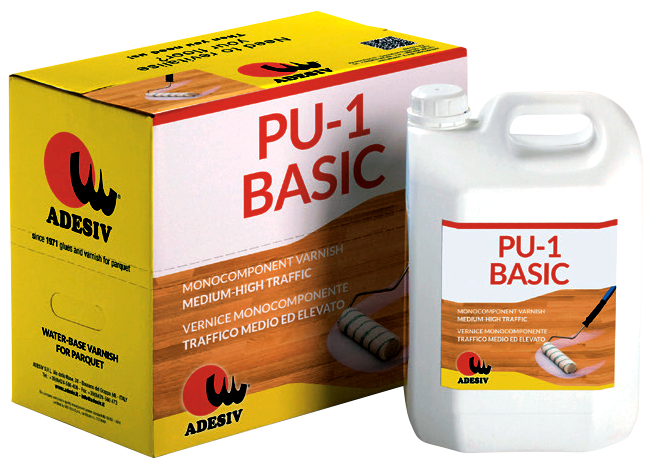 1-компонентная грунтовка ADESIV для паркета PU-1 BASIC 5л