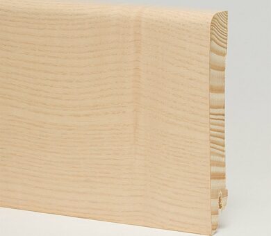 Плинтус шпонированный Pedross/Педрос Ясень беленый 95х15х2500мм