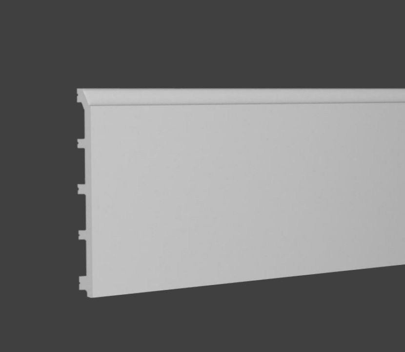 Плинтус полиуретановый Европласт 6.53.117 2000х185х15 мм