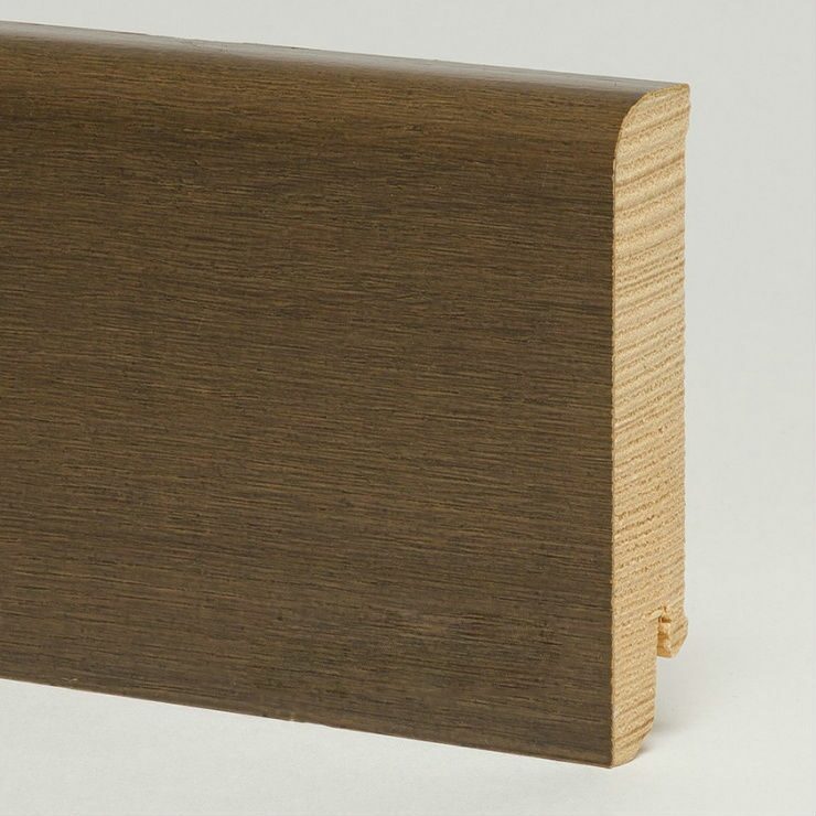 Плинтус шпонированный Pedross Дуб пиксбург 80х18х2500мм