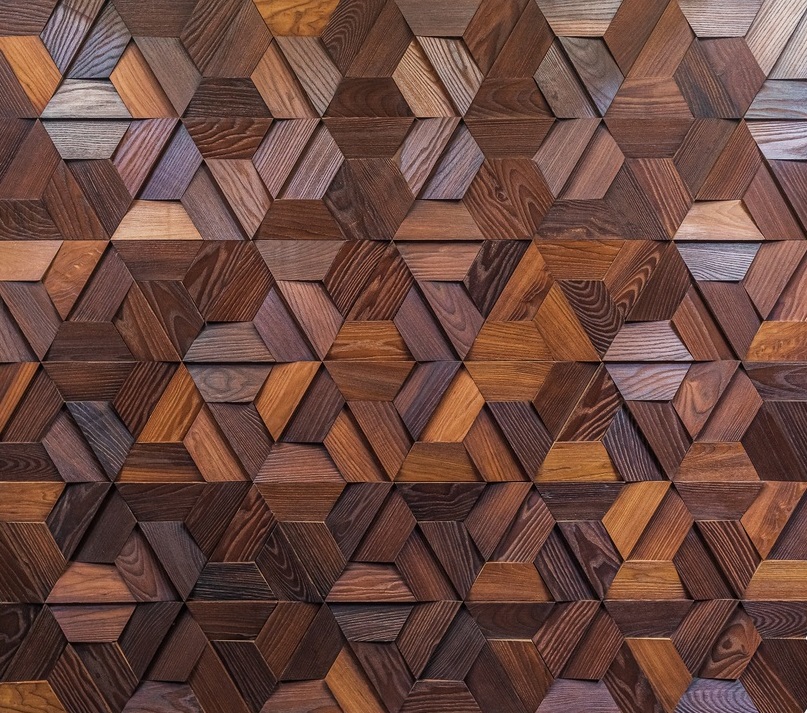 Стеновая панель Tarsi Магна Термо 365х417 мм Термоясень/брашированный/масло