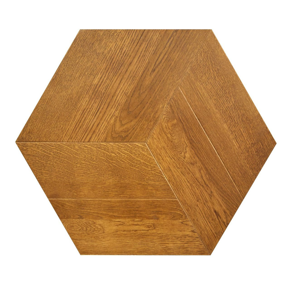 Модульный паркет Palladio Floors Дуб селект, модель М-6, 640х554х15,5 мм, цвет Nussbaum, лак