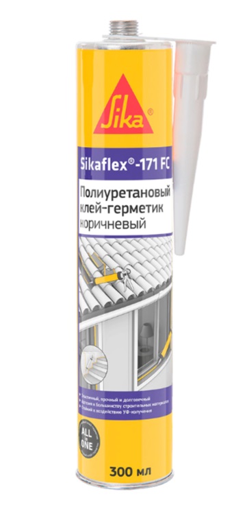 Герметик Sikaflex - 171 FC (300мл)  коричневый