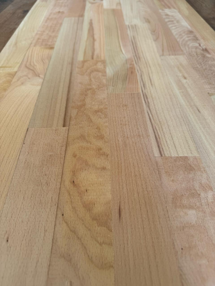 Штучный паркет Бук Маркант 15х50х400 без покрытия