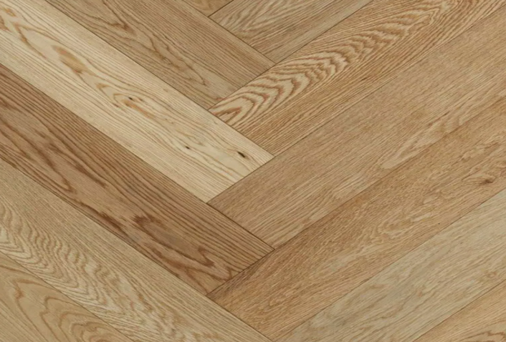 Паркетная доска AmberWood/Амбер Вуд Дуб Венгенрская елочка 915х127х12 мм