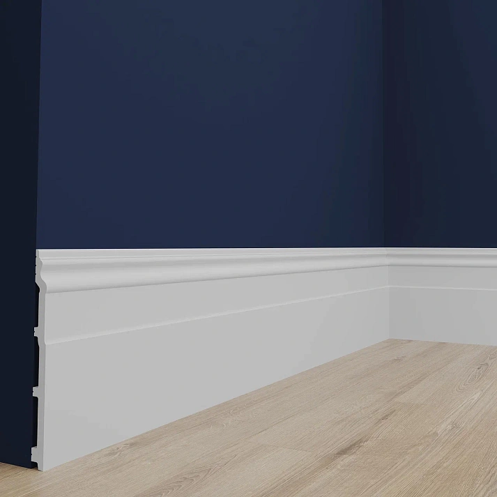 Плинтус полиуретановый Европласт 6.53.118 2000х200х15 мм