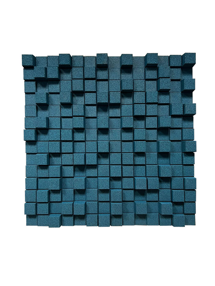 Стеновые панели пробка Cork Stone Силенсио синий