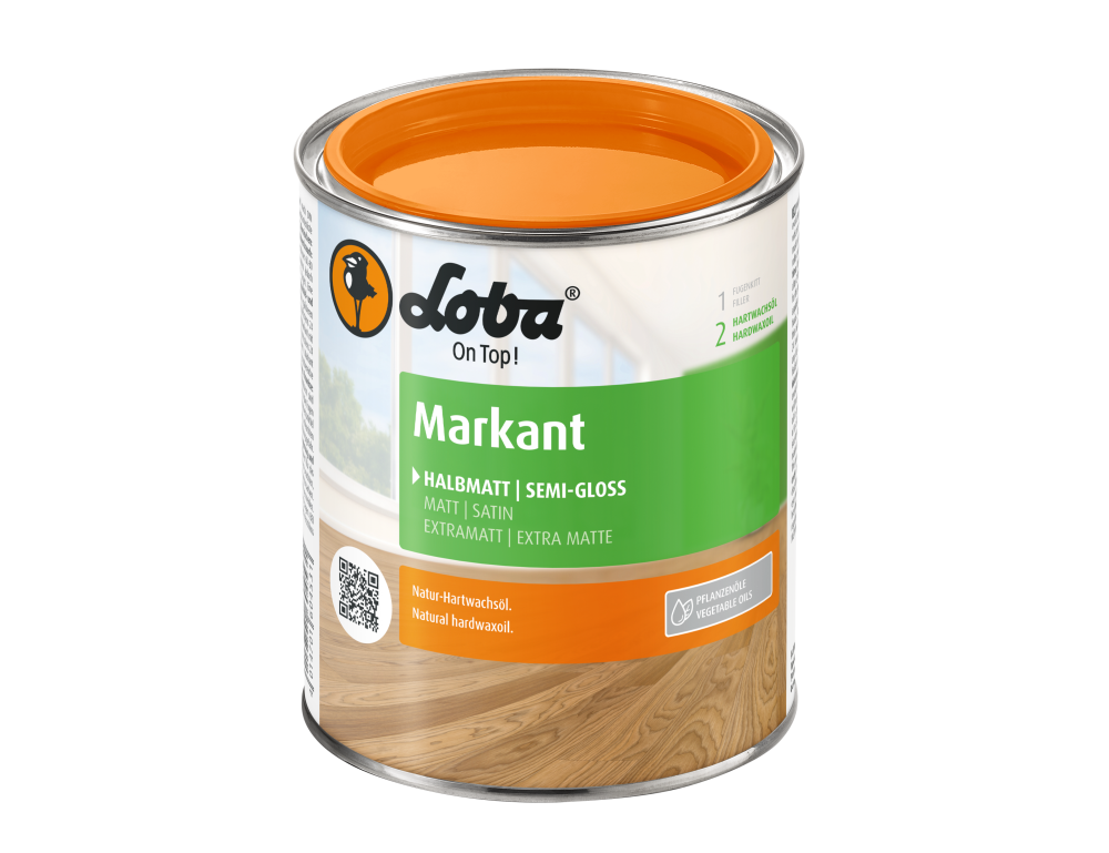 Масло-воск Loba Markant полуматовое (0,75 л)