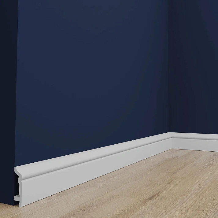 Плинтус полиуретановый Европласт 6.53.107 2000х79х23 мм