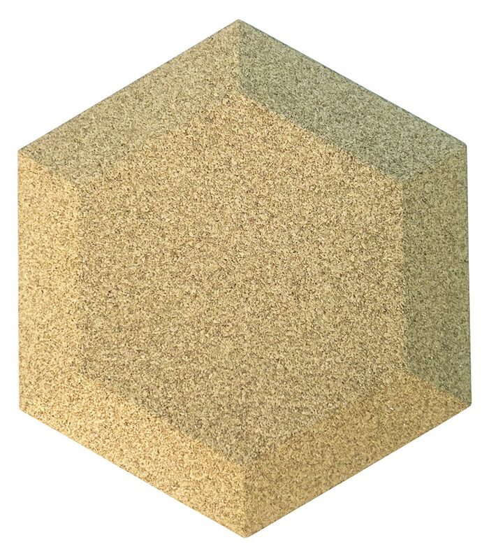 Стеновые панели кедр Cork Stone Сета айвори