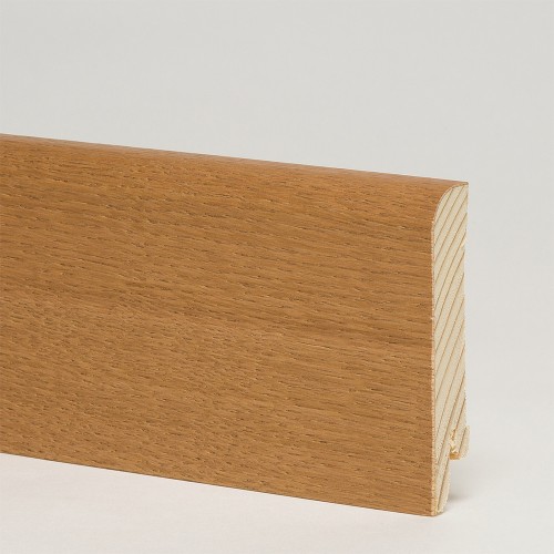 Плинтус шпонированный Pedross Дуб коньяк 70х15х2500мм