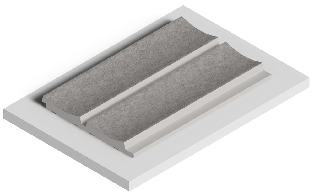 Стеновая панель HIWOOD LV125-GR5  2700х120х12мм