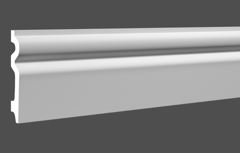 Плинтус полиуретановый Европласт 6.53.109 2000х97х17 мм