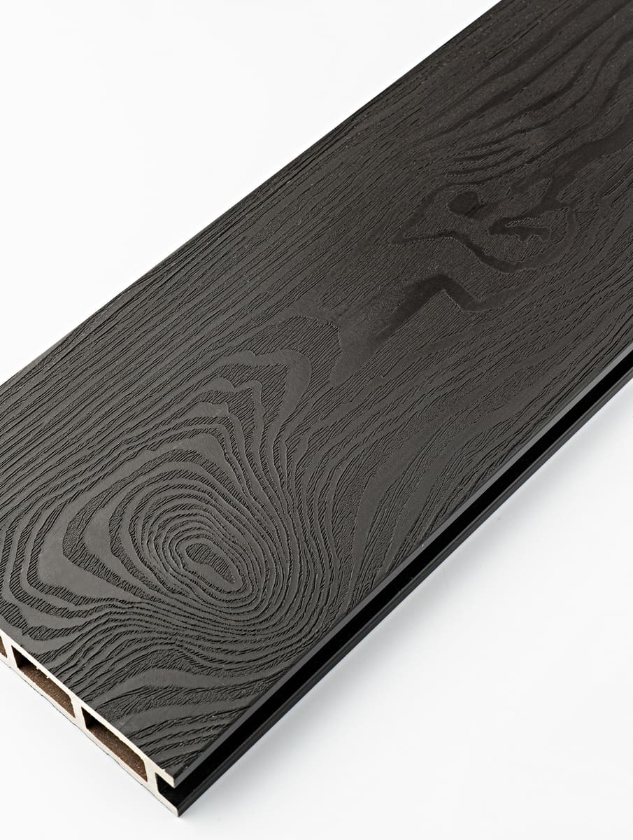 Террасная доска ДПК radial gray 3000/4000/6000х165х25х3 мм