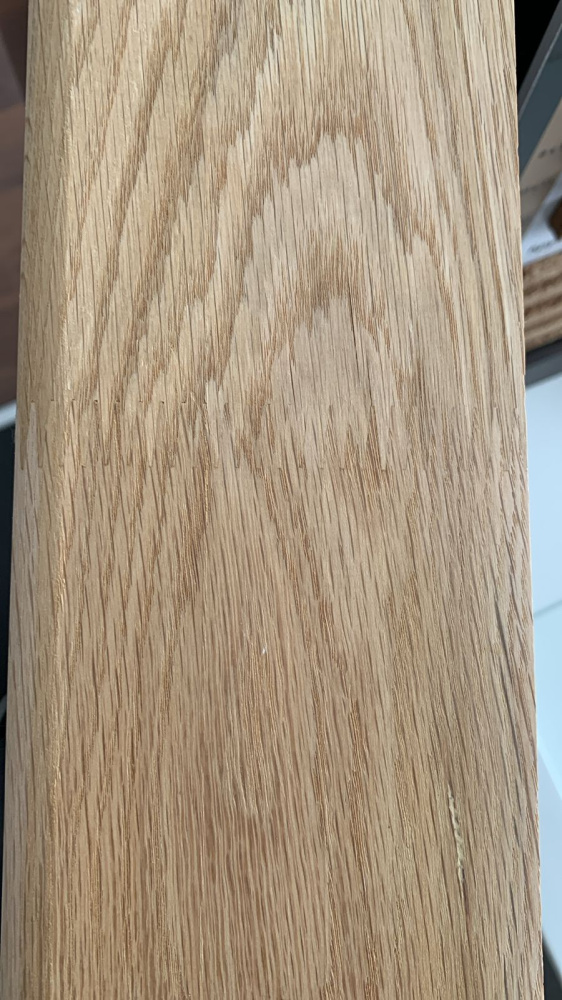 Плинтус  Дуб массив срощенный 100х17 мм