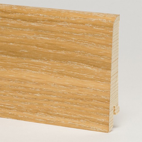 Плинтус шпонированный Pedross/Педрос Дуб затертый 80х16х2500мм